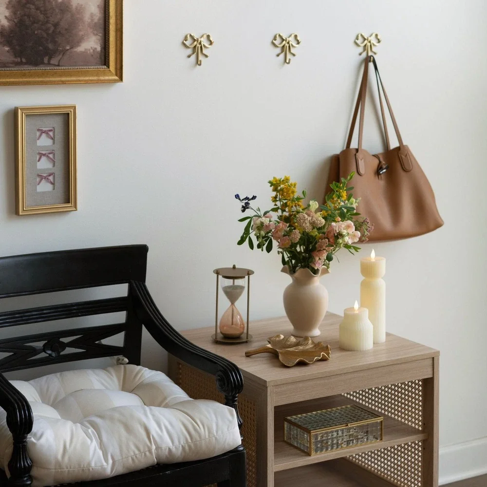 Scallop Ruffle Off-White Ceramic Vase - Home Decor Collection, Walmart Fall 2025